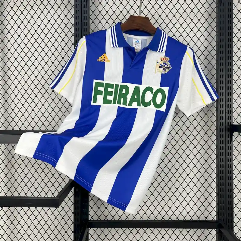 1999-2000 Real Club Deportivo de La Coruña Jersey retro kit