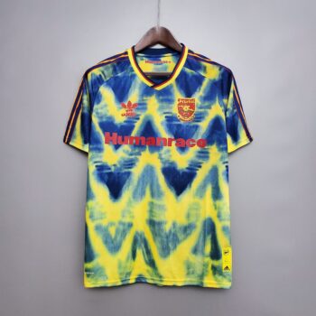 1991-1993 Arsenal Humanrace away kit