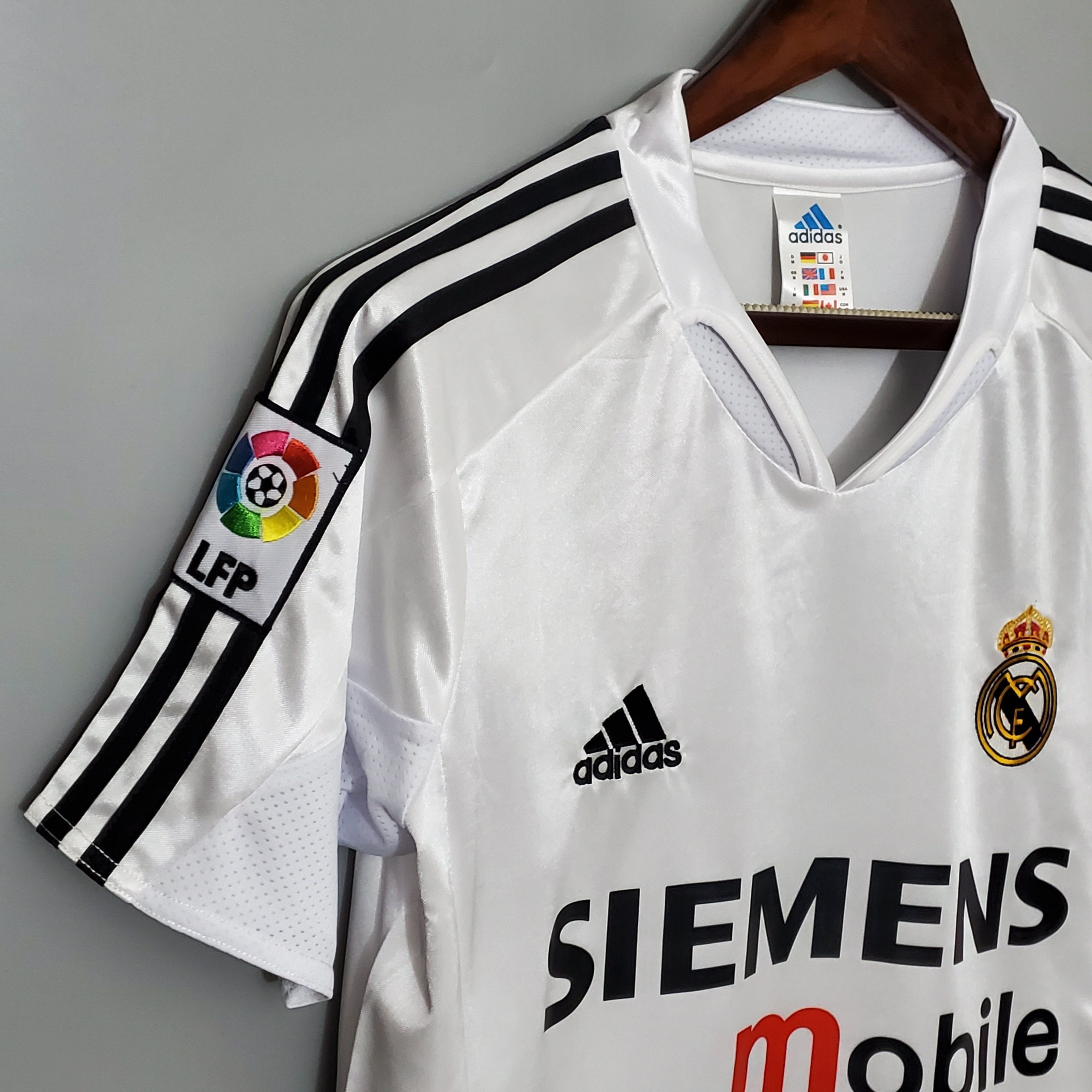 Real Madrid Home Retro Kit 2004 2005