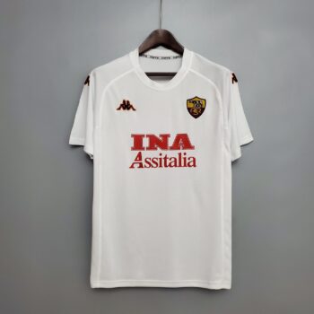 2000-2001 AS Roma Away Kit - Classic Soccer Jersey