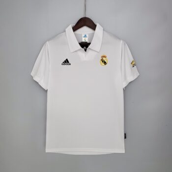 2002/03 Real Madrid White Kit - Authentic Soccer Jersey