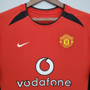 2002-2004 Man United Home Retro Shirt - Collector's Must-Have