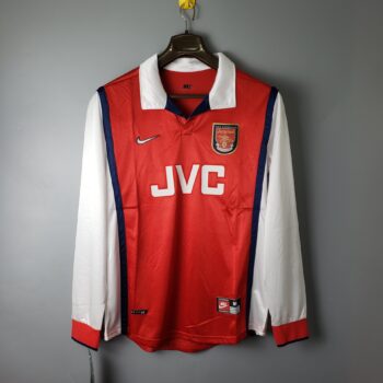 1998 Arsenal Home Retro Kit Long sleeve