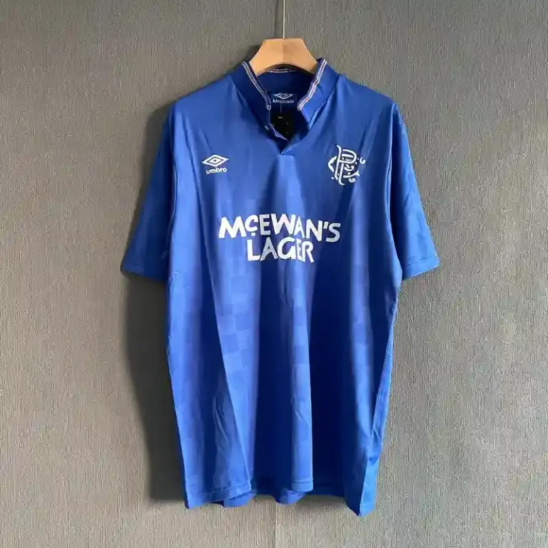 1987-1988 Rangers Jersey retro kit
