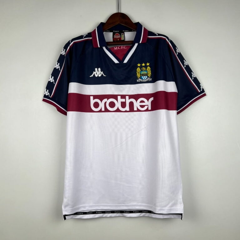 1997-1998 Manchester City Jersey retro kit