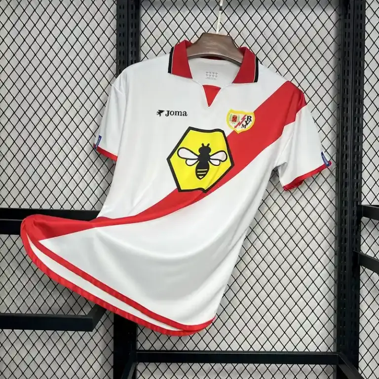 2001-2002 Rayo Vallecano de Madrid SAD Jersey retro kit