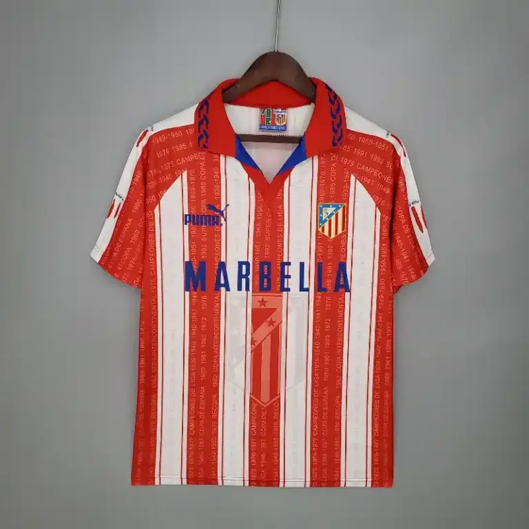 1995-1996 Atletico Madrid Jersey retro kit