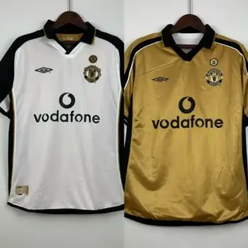 2001-2002 Manchester United Retro Kit – 100th Anniversary Edition
